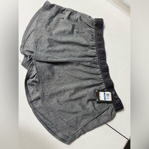 Under Armour Play Up Twist 3.0 Gray Athletic Shorts SZ XL
